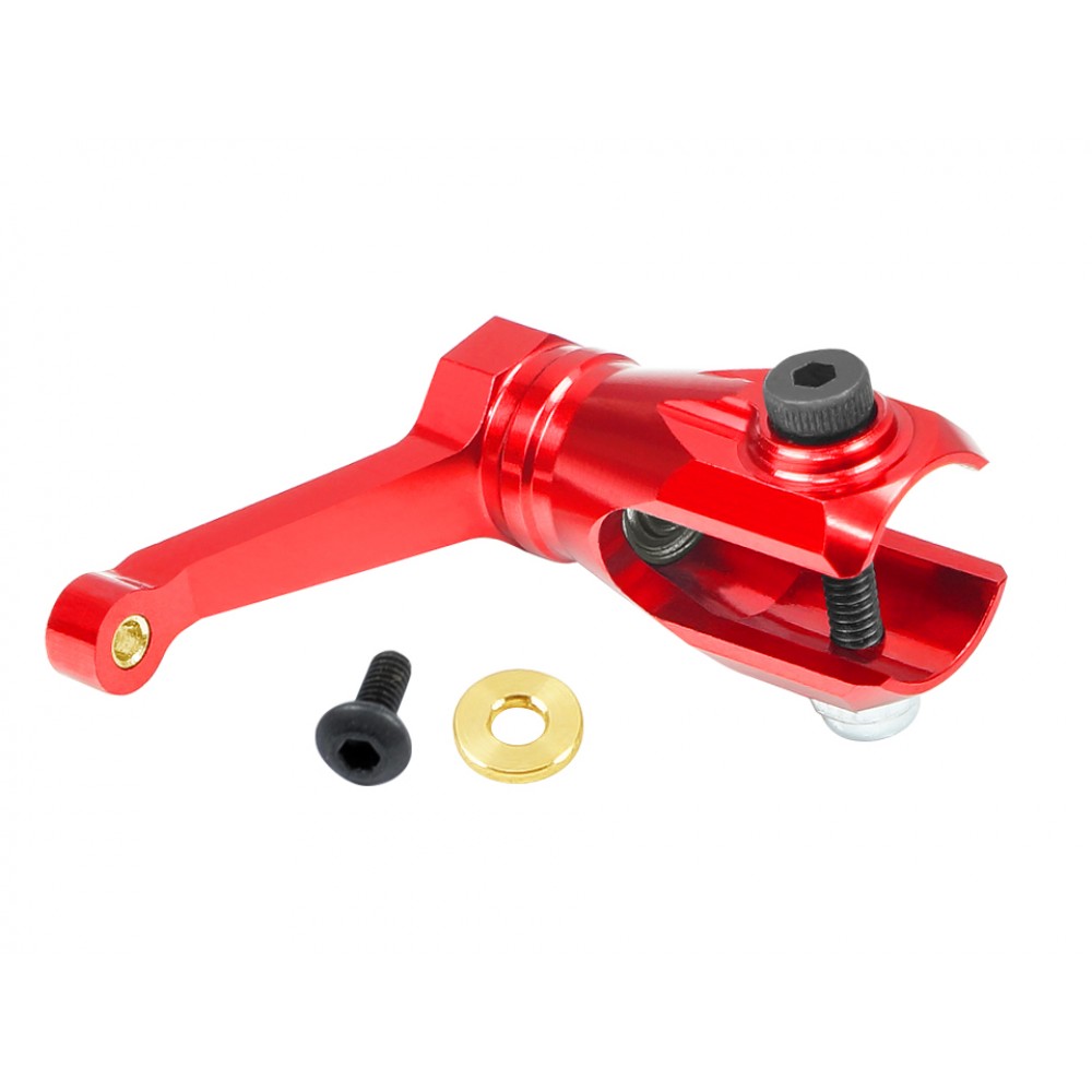 CNC Aluminum Main Blade Grip (RED)(For MH Triple Blade Conversion Set OMP M2)