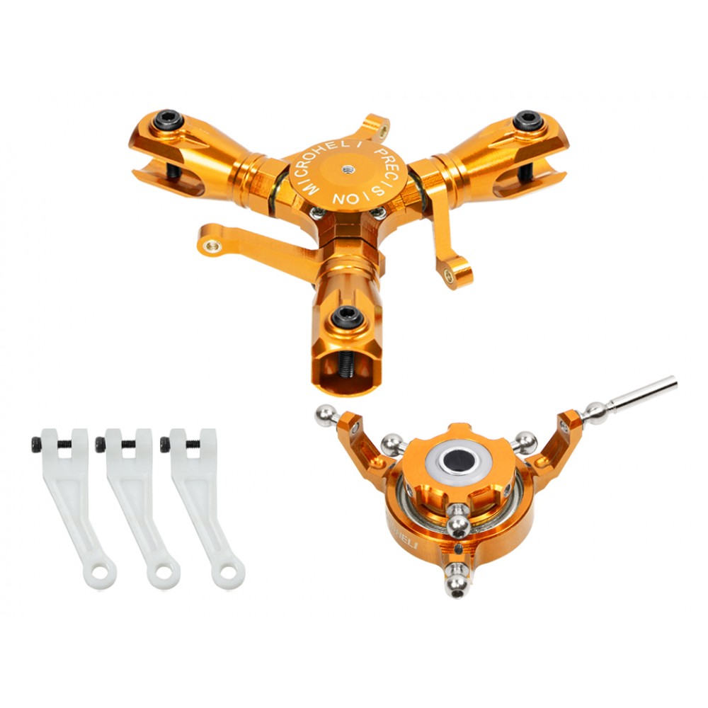 CNC Aluminum Triple Blade Conversion Set (GOLD)(For MH-M2EX201T Series)