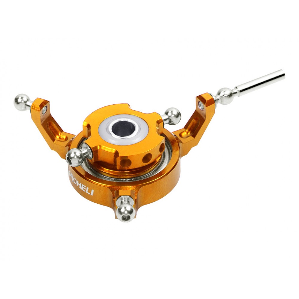 Precision CNC Aluminum Swashplate (GOLD) - OMP Hobby M2 V1/V2/EXP