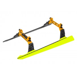 Low Profile Carbon Fiber Landing Gear "U" Style (Y) - OMP Hobby M2 V2 / EXP / EVO / MK2