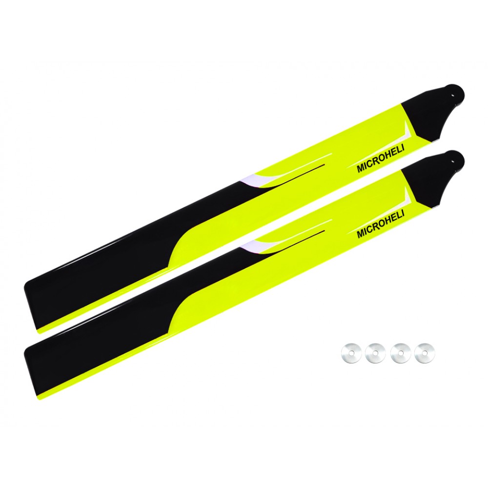 Carbon Plastic Main Blade 180mm (YL) - OMP Hobby M2 V2 / EXP