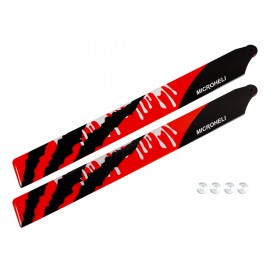 Plastic Main Blade 180mm (RD) - OMP Hobby M2 V2 / EXP