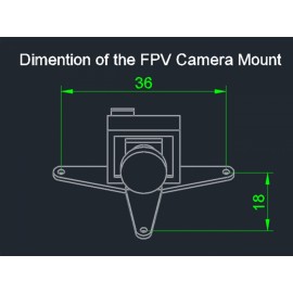 Osolar 70 Quad Tiny Frame for Brushed Motor 8mm Prop 40mm