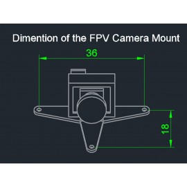Osolar 75 Quad Tiny Frame for Brushless Motor 0603 0703 0803 1103 Prop 40mm