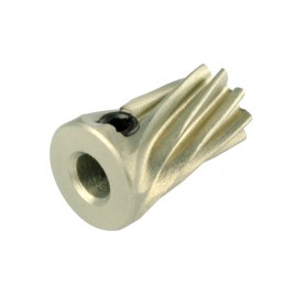 Aluminum Helical Pinion 9T 0.5M 2.3-3.0mm
