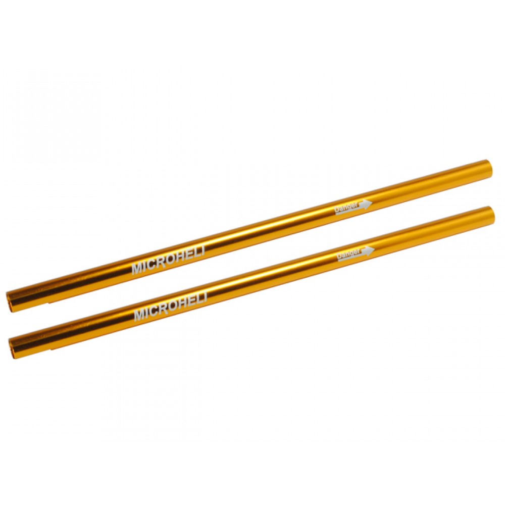 CNC Aluminum Tail Boom (GOLD) - BLADE 200 S