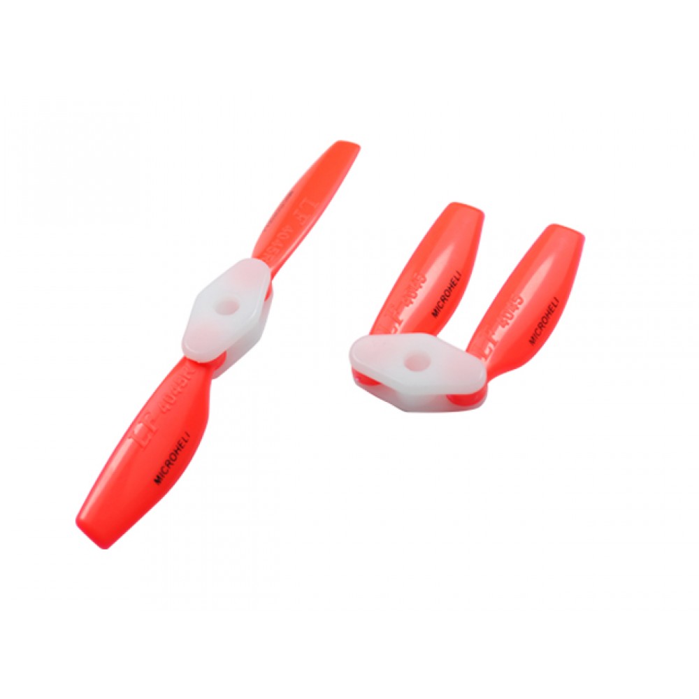 Plastic Folding 2-Blade Propeller 4045 CW/CCW w/Bracket (RED)