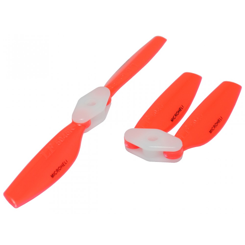 Plastic Folding 2-Blade Propeller 5045 CW/CCW w/Bracket (RED)