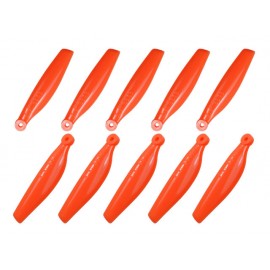 Plastic Folding Blade Propeller 5545 CW/CCW (ORANGE) (for MH Blade Propeller 5545 series)