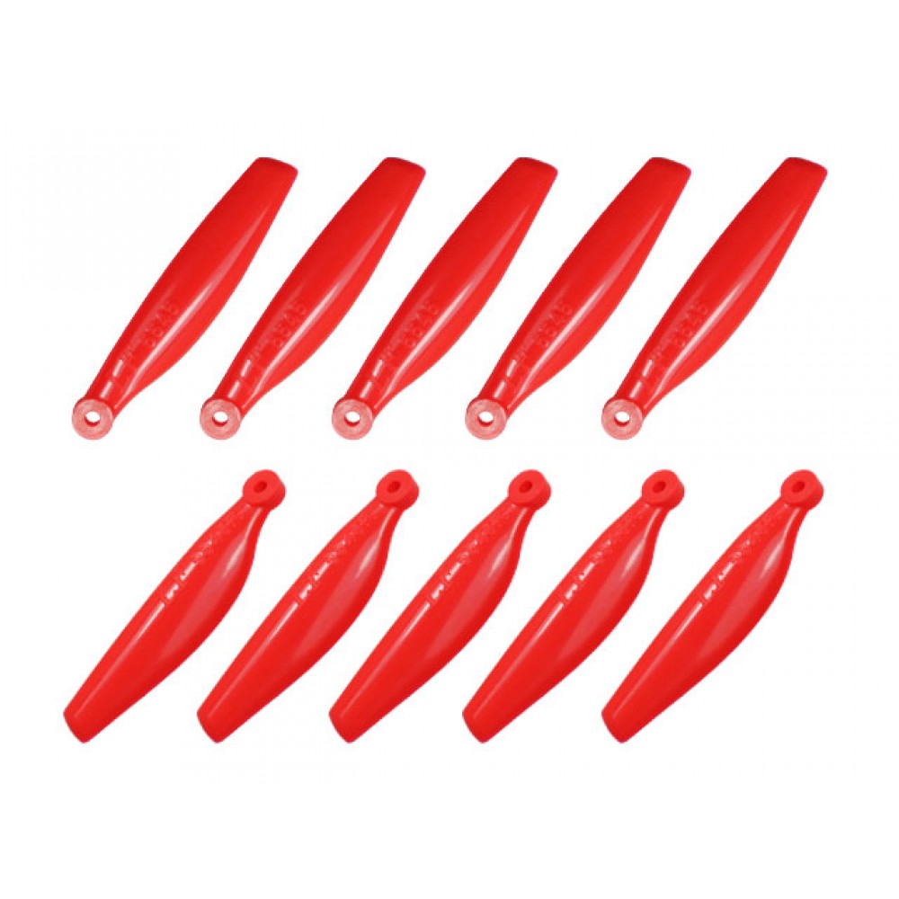 Plastic Folding Blade Propeller 5545 CW/CCW (RED) (for MH Blade Propeller 5545 series)