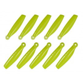 Plastic Folding Blade Propeller 5545 CW/CCW (YELLOW) (for MH Blade Propeller 5545 series)