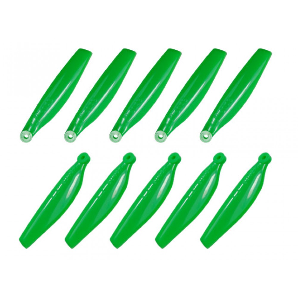 Plastic Folding Blade Propeller 6045 CW/CCW (GREEN) (for MH Blade Propeller 6045 series)