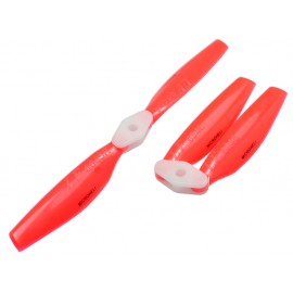 Plastic Folding 2-Blade Propeller 6045 CW/CCW w/Bracket (RED)