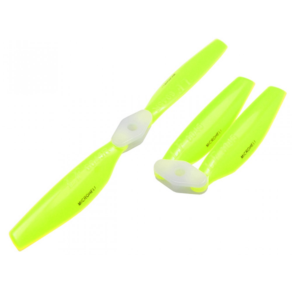 Plastic Folding 2-Blade Propeller 6045 CW/CCW w/Bracket (YELLOW)