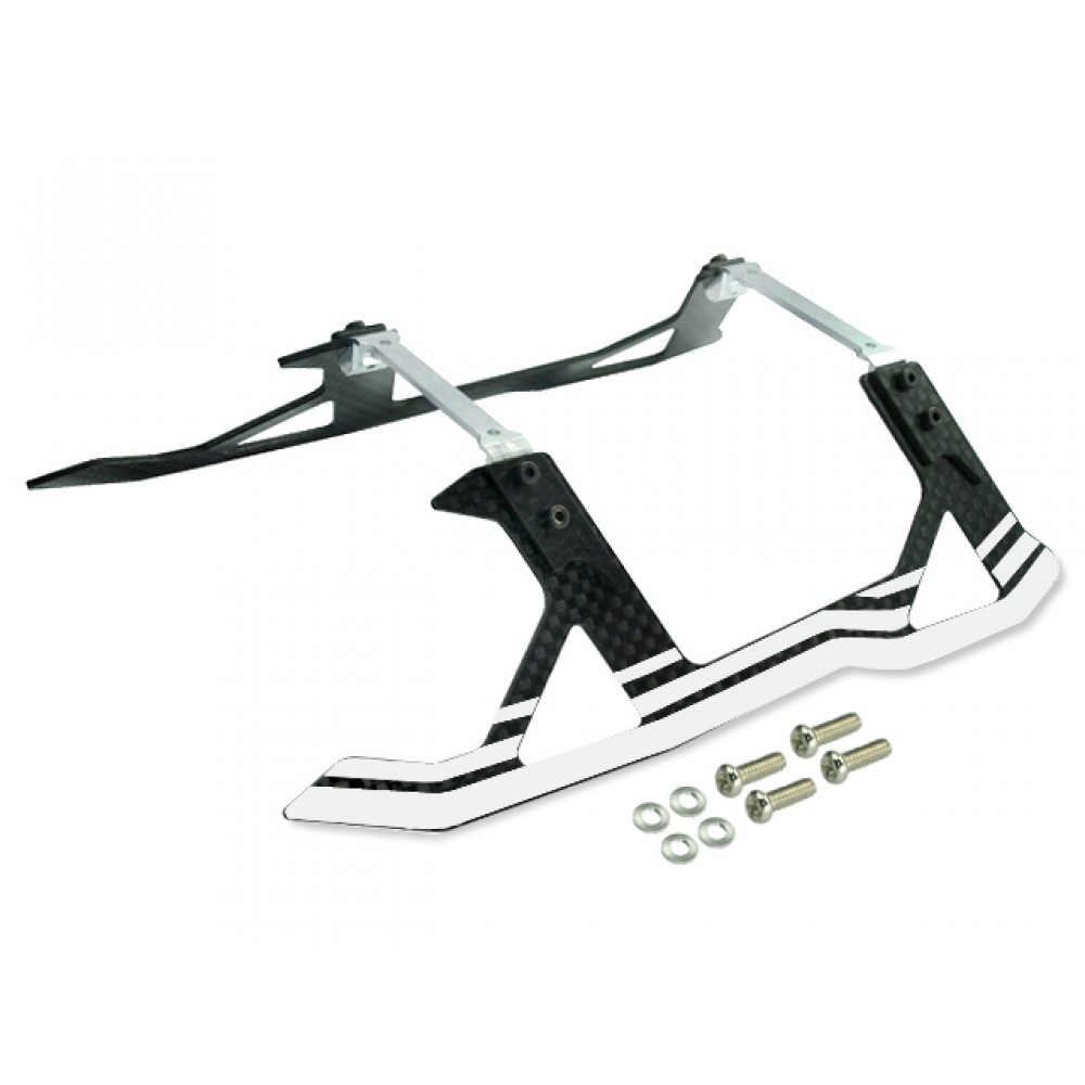 Aluminum/Carbon Fiber Landing Gear (WHITE) - SPYDER 300I