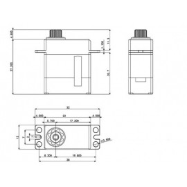 Precision HV Micro Servo set