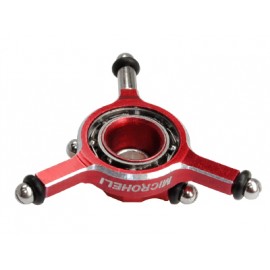 Precision CNC Aluminum Swashplate (RED) - T-REX 150 DFC