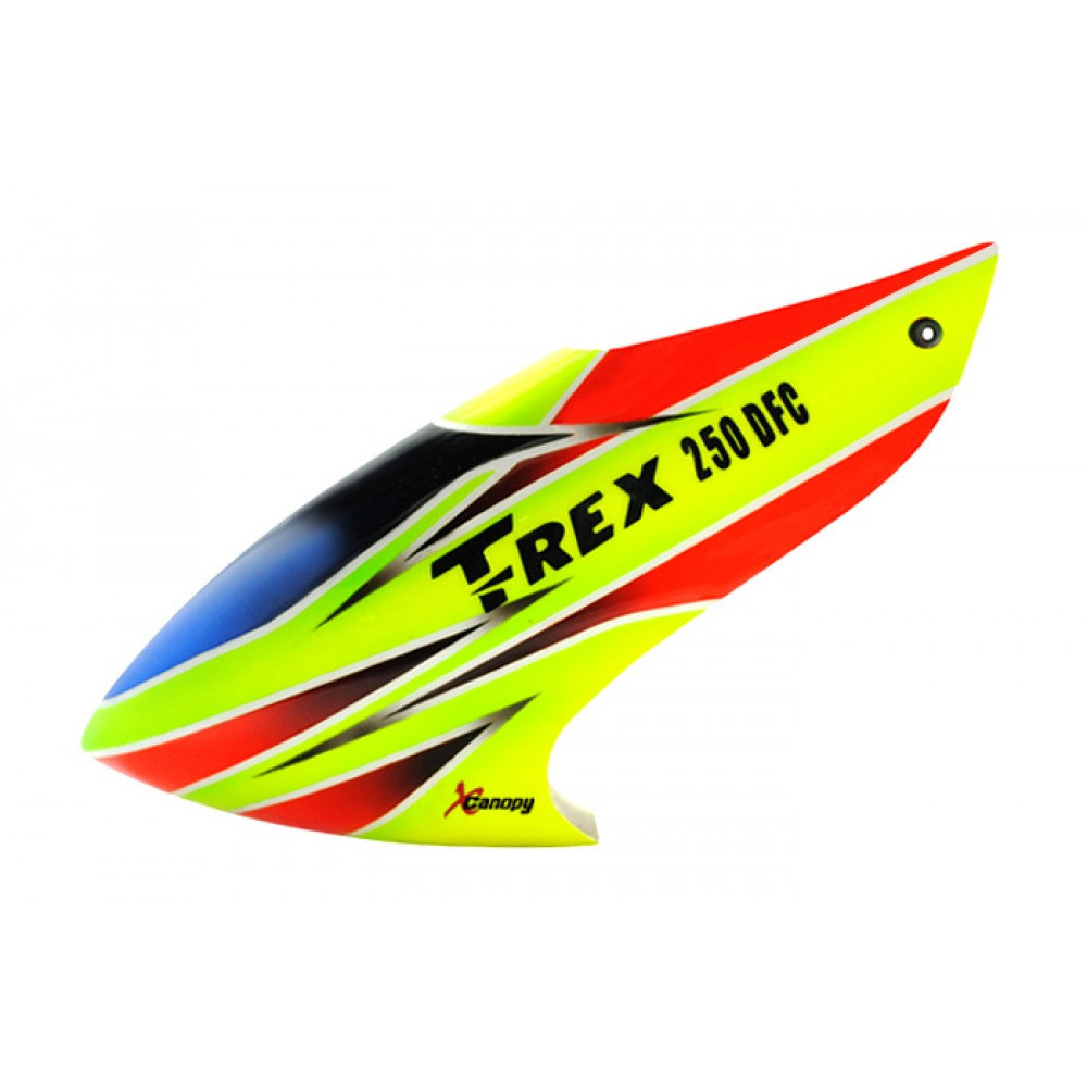 XCanopy Airbrush Fiberglass Toxic Canopy - TREX 250 PRO