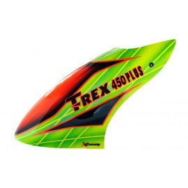 XCanopy Airbrush Fiberglass Forest Assassin Canopy - TREX 450 PLUS