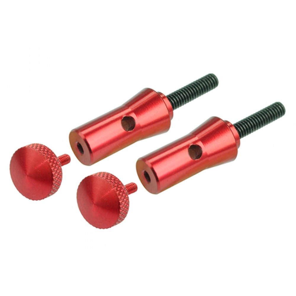 Aluminum Canopy Mount set (RED) - T-REX 450L