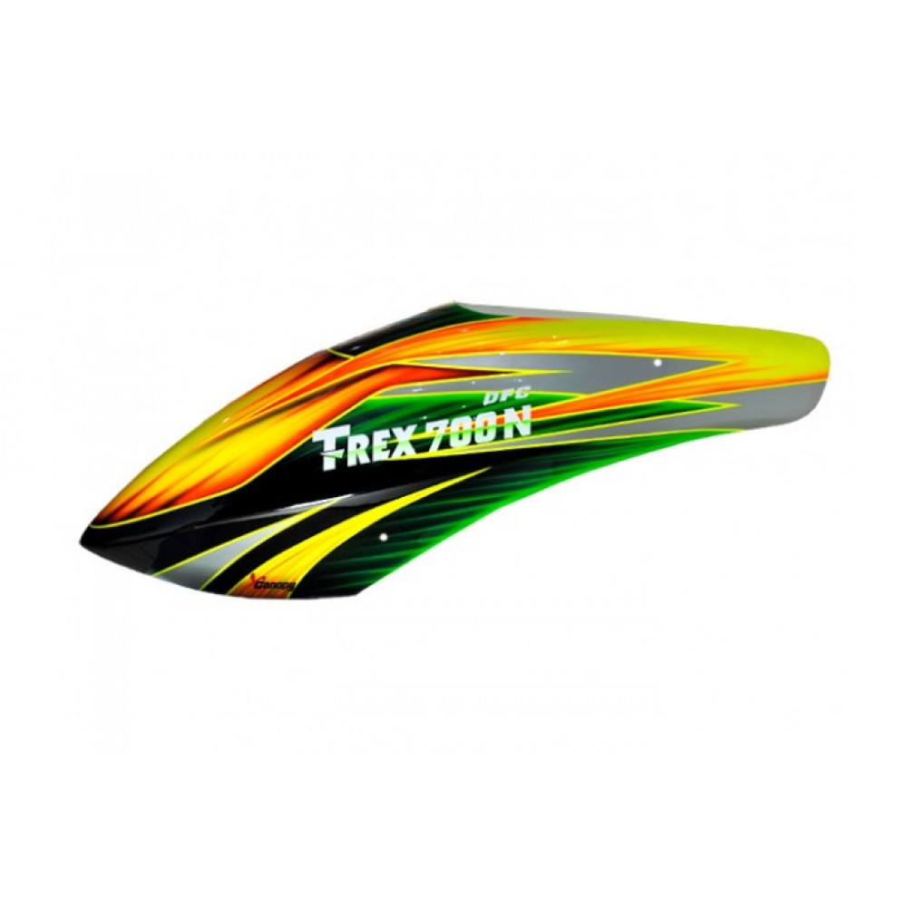 XCanopy Airbrush Fiberglass Titan Canopy - TREX 700N DFC