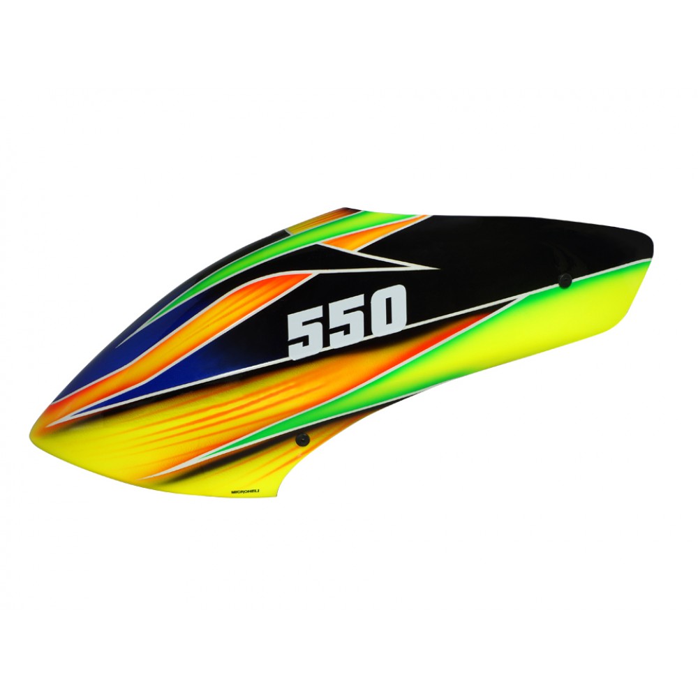 Airbrush Fiberglass FreeStyle Canopy - T-REX 550X/550L