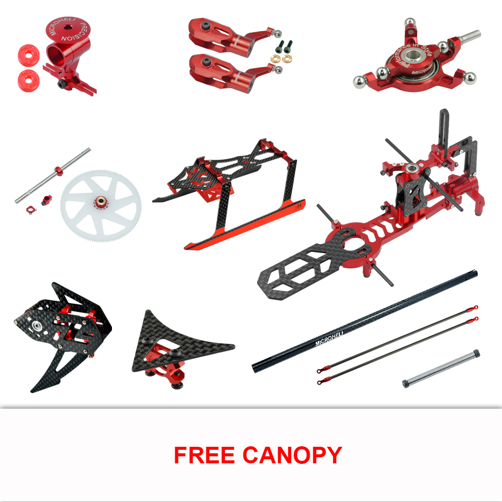 Microheli CNC Performance Package (RED) - WLTOYS V950