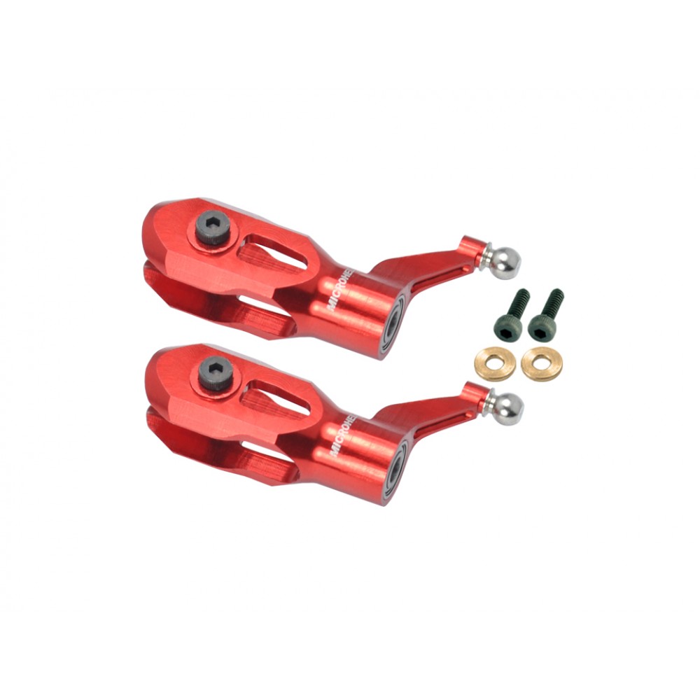 CNC Aluminum Main Blade Grip (RED) - WLTOYS V950