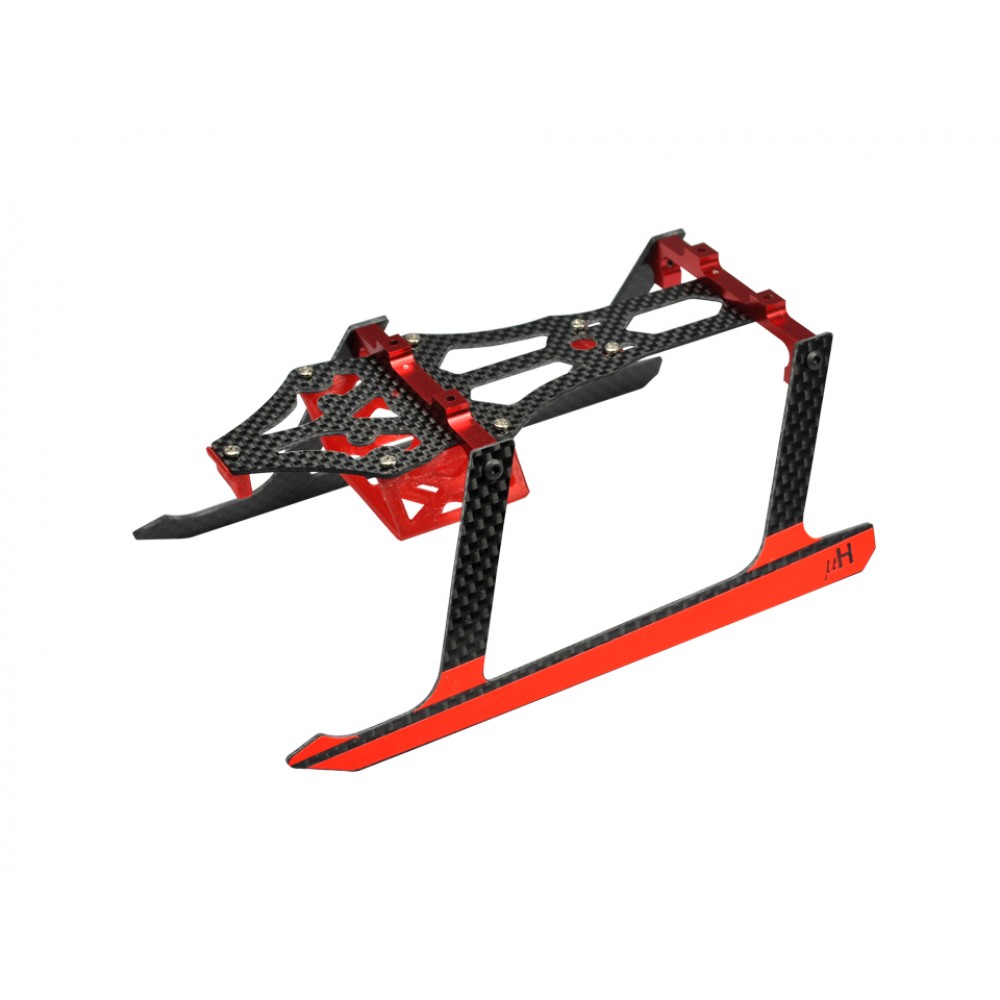 Aluminum/Carbon Fiber Landing Gear Set (RED) - WLTOYS V950