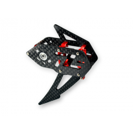 Carbon Fiber Tail Gear Case (RED) - WLTOYS V950
