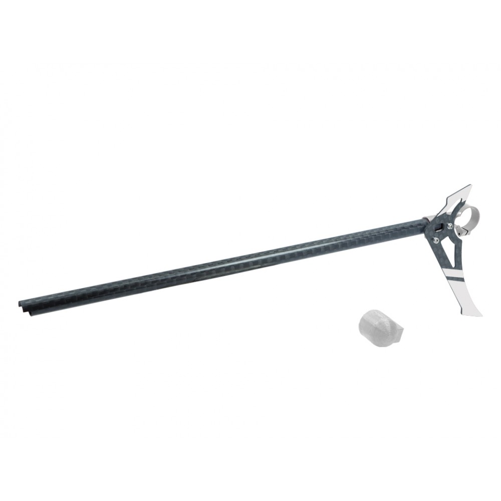 Tail Motor Mount w/ Carbon Boom Vertical Fin set - XK K130