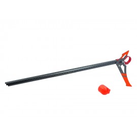 Tail Motor Mount w/ Carbon Boom Vertical Fin set (RED) - XK K130
